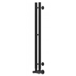 Полотенцесушитель водяной Маргроид INARO BLACK 8х100 см.